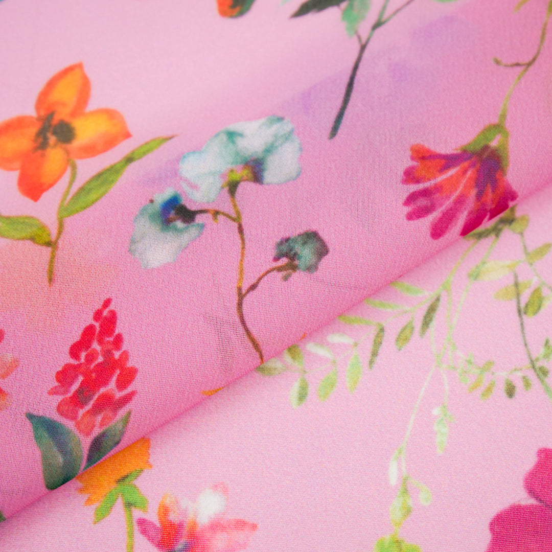 ELEGANZA - CHIFFON PRINTS - SMALL BOTANICAL