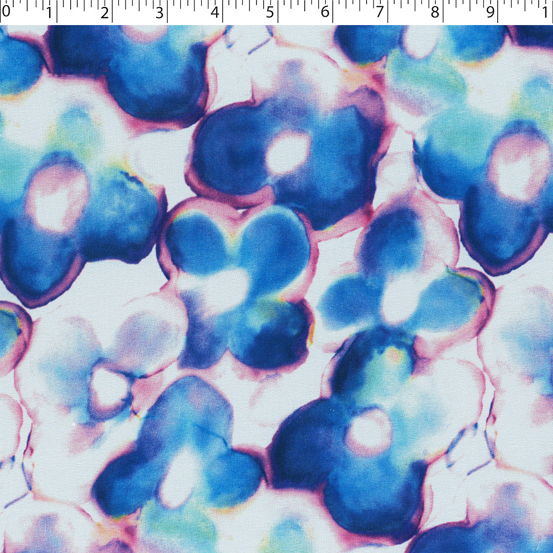 LAST DANCE COLLECTION - CHIFFON PRINTS - ABSTRACT WATERCOLOUR