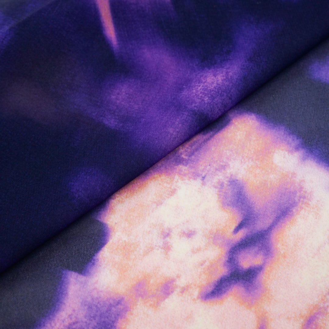 LAST DANCE COLLECTION-CHIFFON PRINTS-DISTRESSED ROSE