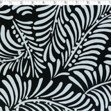 MUSE COLLECTION - CHIFFON PRINTS - ABSTRACT LEAVES