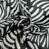 MUSE COLLECTION - CHIFFON PRINTS - ABSTRACT LEAVES