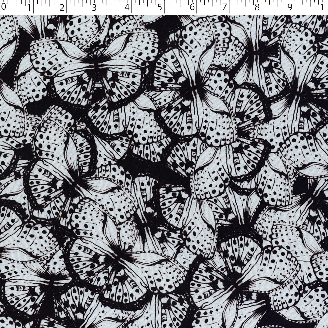 MUSE COLLECTION - CHIFFON PRINTS - BUTTERFLIES
