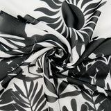 MUSE COLLECTION - CHIFFON PRINTS - SCENIC RESORT BORDER