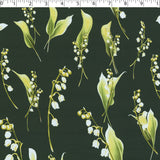 CONVENT GARDEN - SATIN PRINTS - LILY OF THE VALLEY