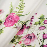 CONVENT GARDEN - SATIN PRINTS - SPACED FLORAL