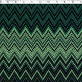 VERDE - CHEVRON KNIT PRINT