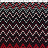AUTUMN EMBERS - CHEVRON KNIT PRINT