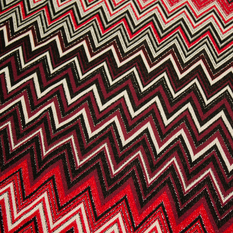 AUTUMN EMBERS - CHEVRON KNIT PRINT