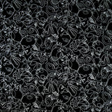 ARIELLE - KNIT PRINTS - ABSTRACT SKULLS/EYES