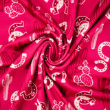ARIELLE - KNIT PRINTS - CACTUS/HORSE-SHOE