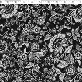 DELPHINE - KNIT PRINTS - MONOTONE FLORAL