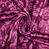 DELPHINE - KNIT PRINTS - MONOTONE FLORAL