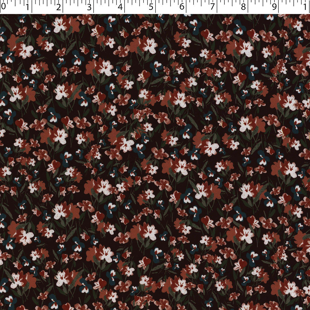 CLARISSA SATIN PRINTS - CALICO