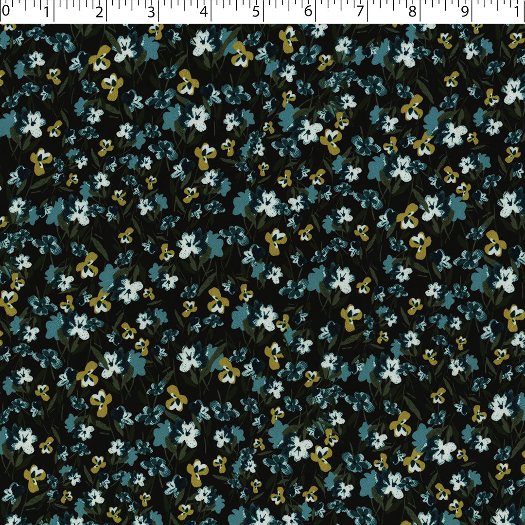 CLARISSA SATIN PRINTS - CALICO