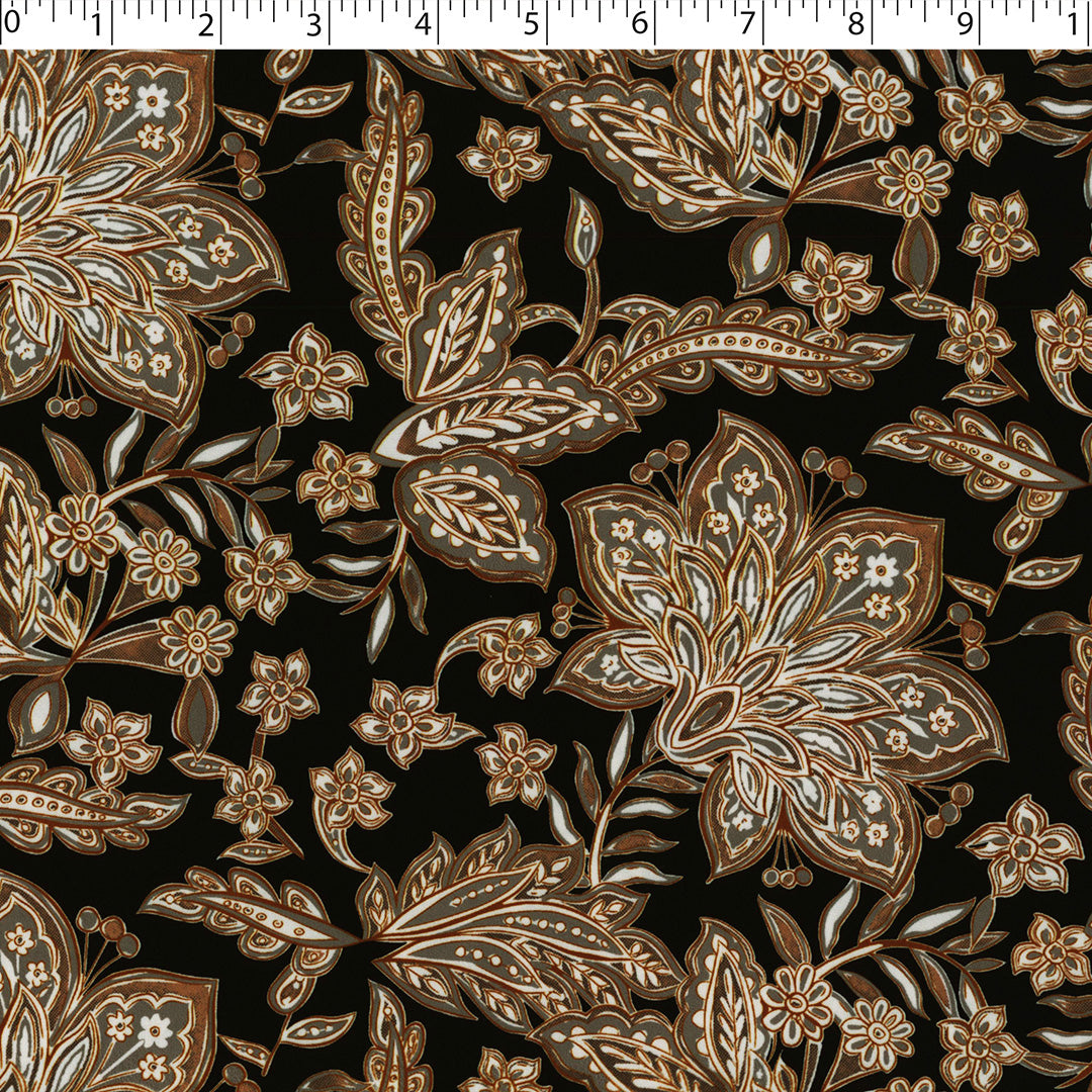 CLARISSA SATIN PRINTS - JACOBIAN