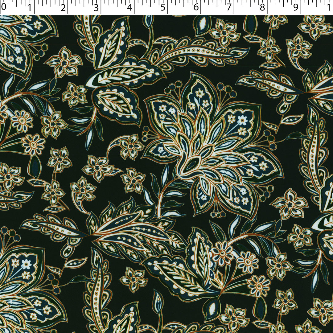 CLARISSA SATIN PRINTS - JACOBIAN