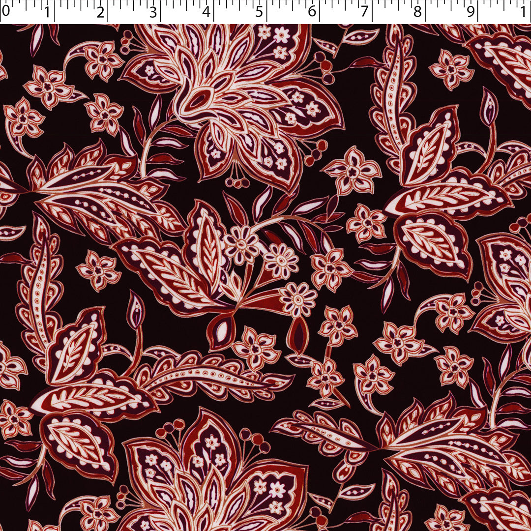 CLARISSA SATIN PRINTS - JACOBIAN