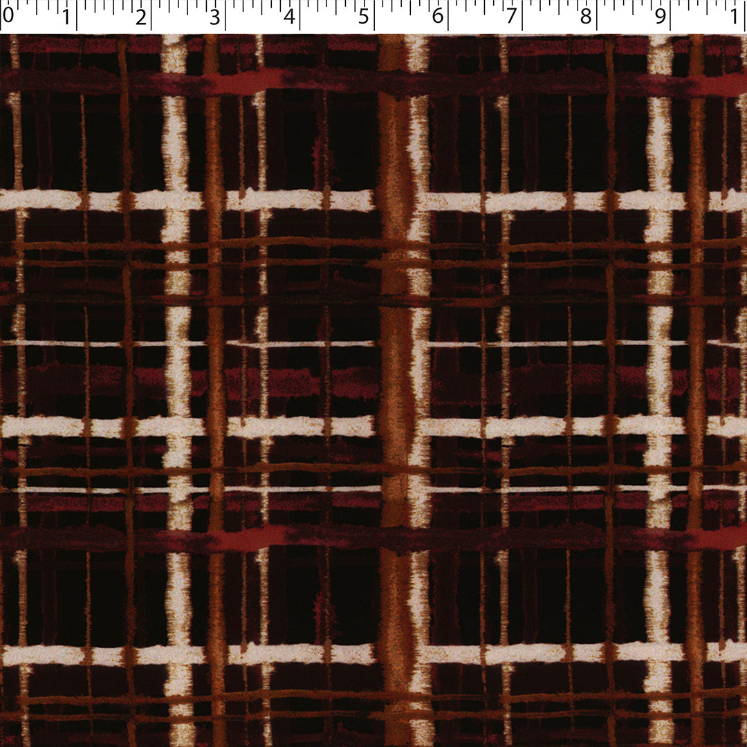 CLARISSA SATIN PRINTS - PLAID