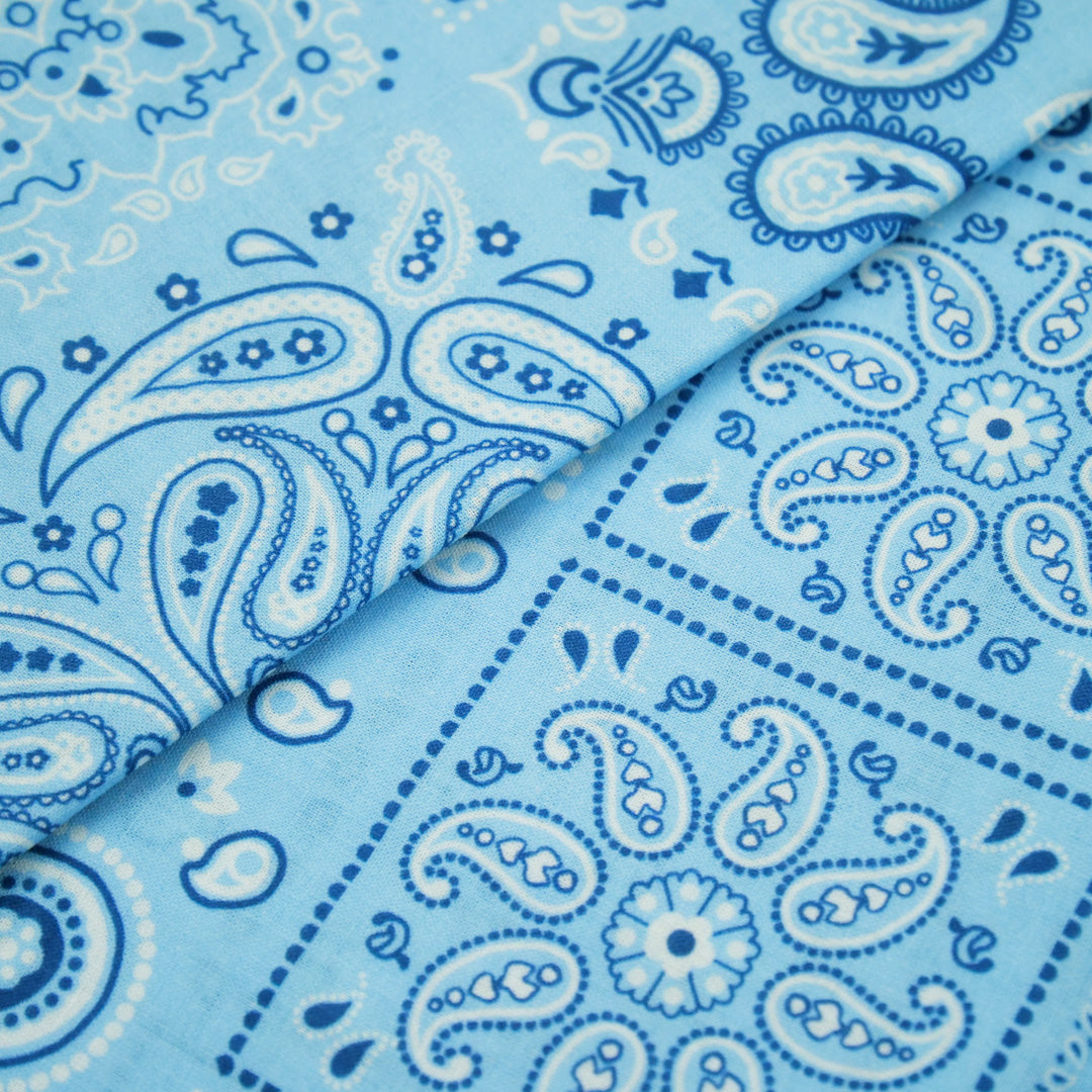 EVERYDAY BLUES-COLLECTION-COTTON VOILE PRINTS-BANDANA