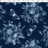 EVERYDAY BLUES-COTTON VOILE PRINTS-BOTANICAL