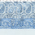 EVERYDAY BLUES-COTTON VOILE PRINTS-ONE SIDE PAISLEY BORDER