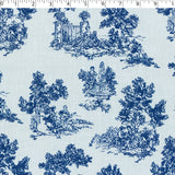 EVERYDAY BLUES-COTTON VOILE PRINTS-TOILE
