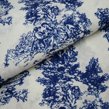 EVERYDAY BLUES-COTTON VOILE PRINTS-TOILE