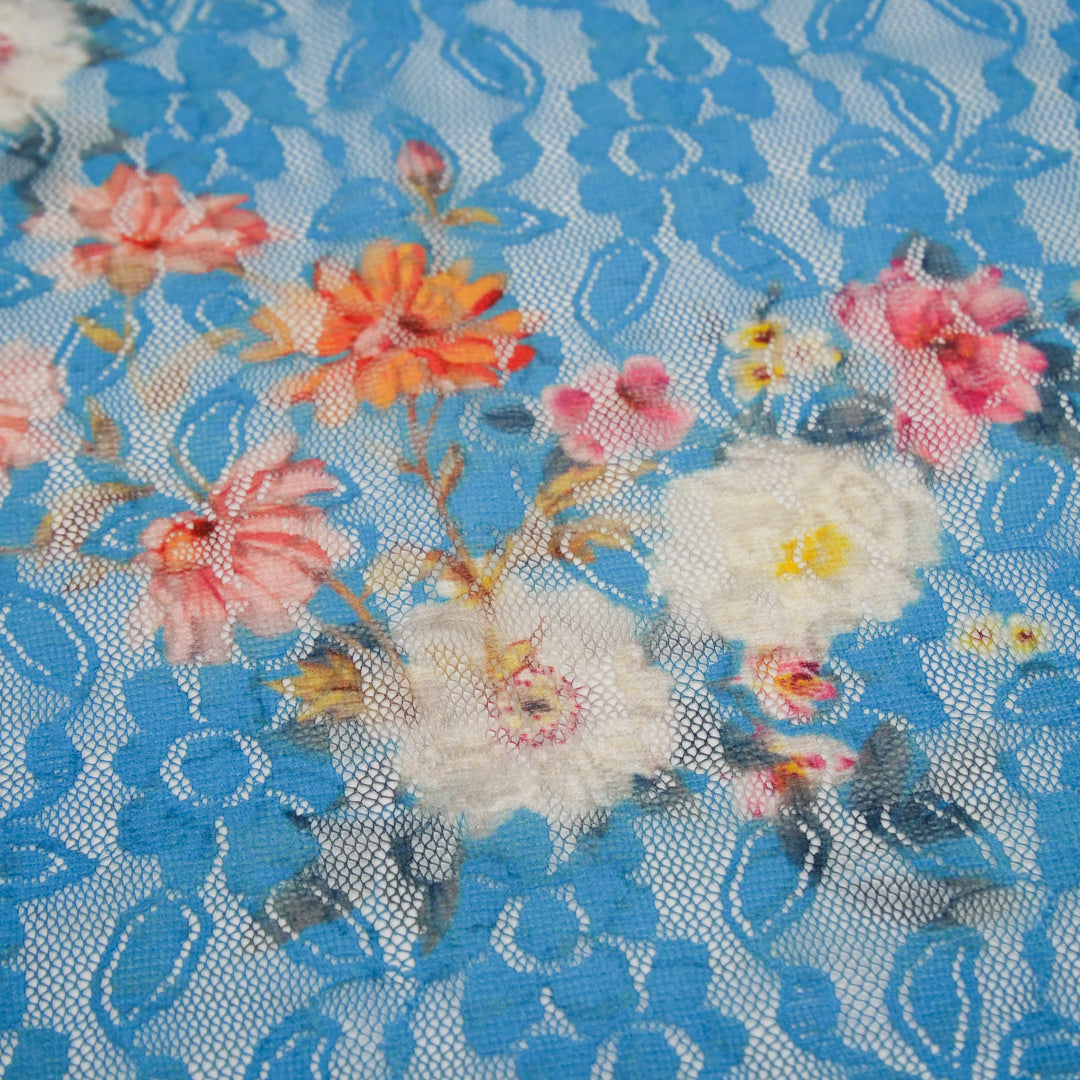 AZALEA - LACE PRINTS - SPACED SMALL FLORAL