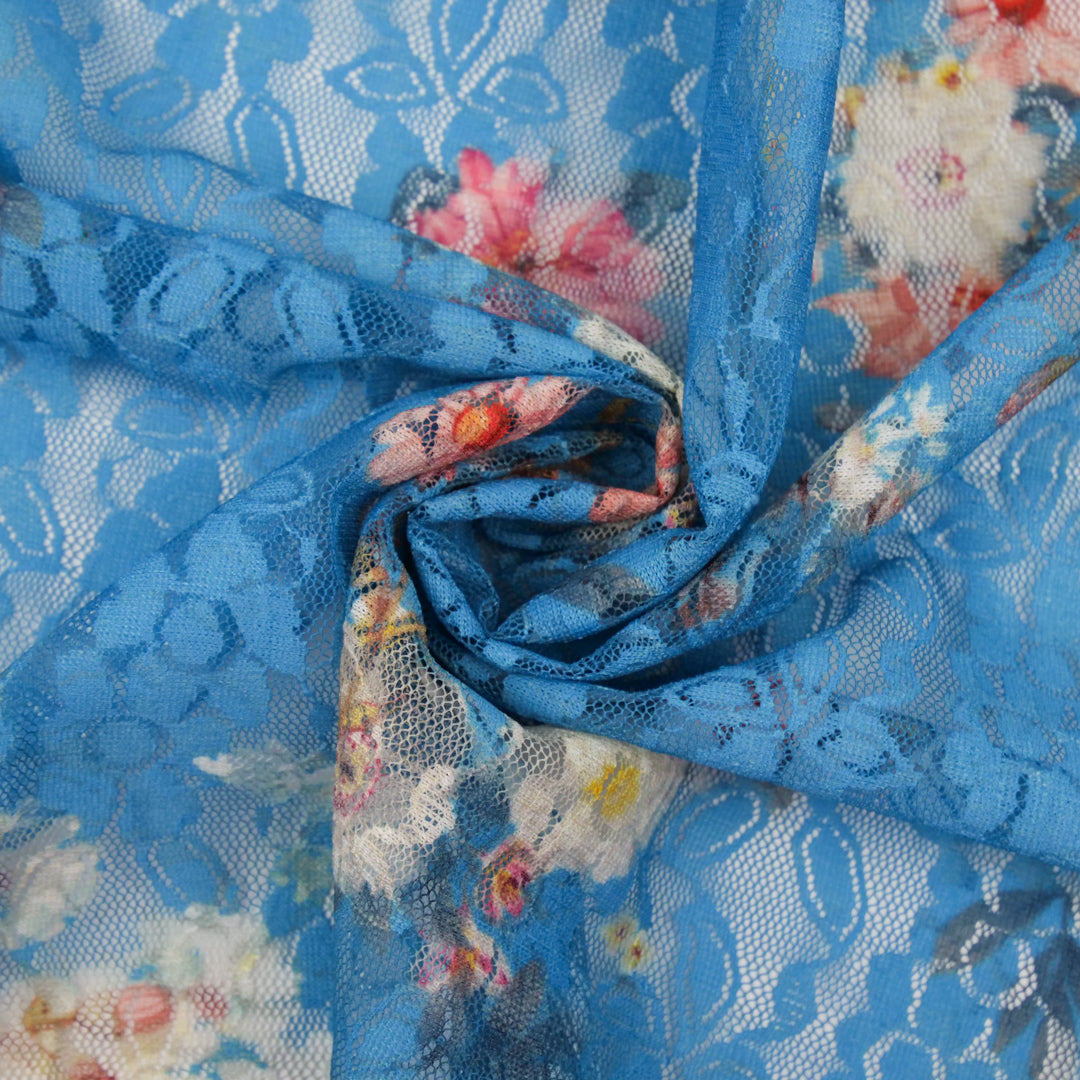 AZALEA - LACE PRINTS - SPACED SMALL FLORAL