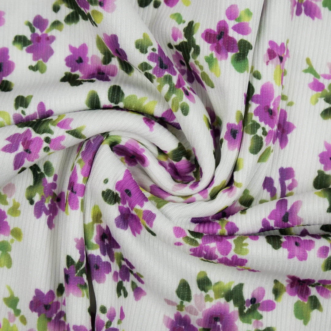 SUMMER SIESTA - RIB KNIT PRINTS - CALICO
