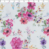 SUMMER SIESTA - RIB KNIT PRINTS - SPACED FLORAL