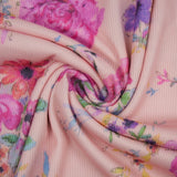 SUMMER SIESTA - RIB KNIT PRINTS - SPACED FLORAL