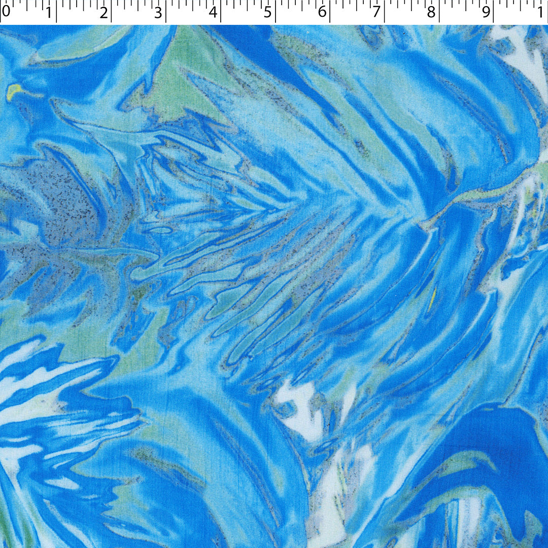 SOPHIE-COLLECTION-POLYESTER PRINTS-ABSTRACT LEAVES