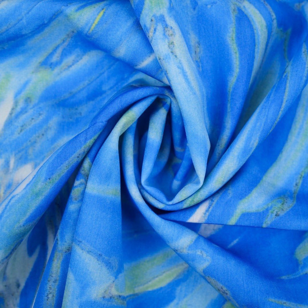 SOPHIE-COLLECTION-POLYESTER PRINTS-ABSTRACT LEAVES