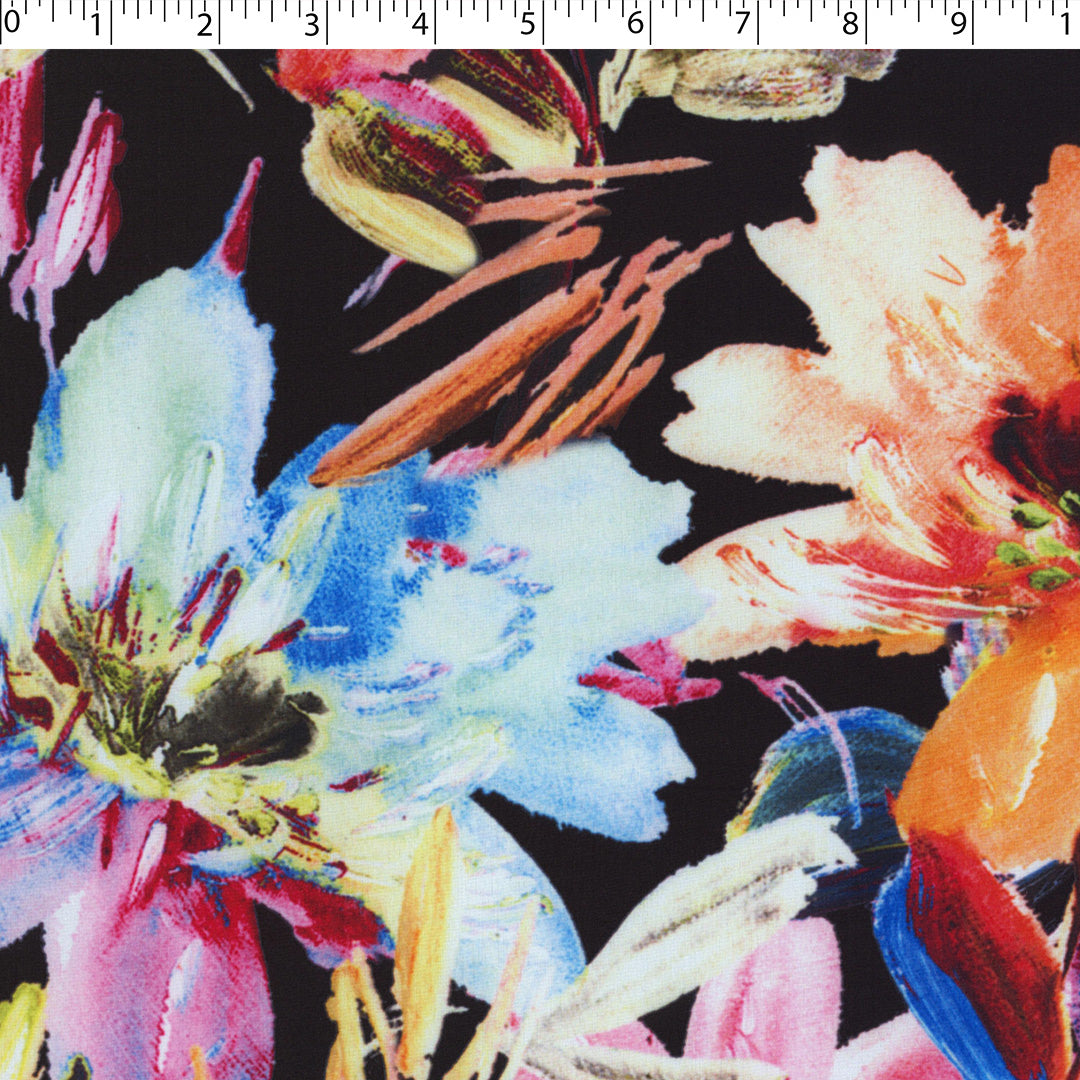 SOPHIE-COLLECTION-POLYESTER PRINTS-WATERCOLOUR FLORAL