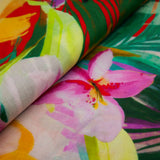 MARBELLA-COTTON VOILE PRINTS-LARGE TROPICAL