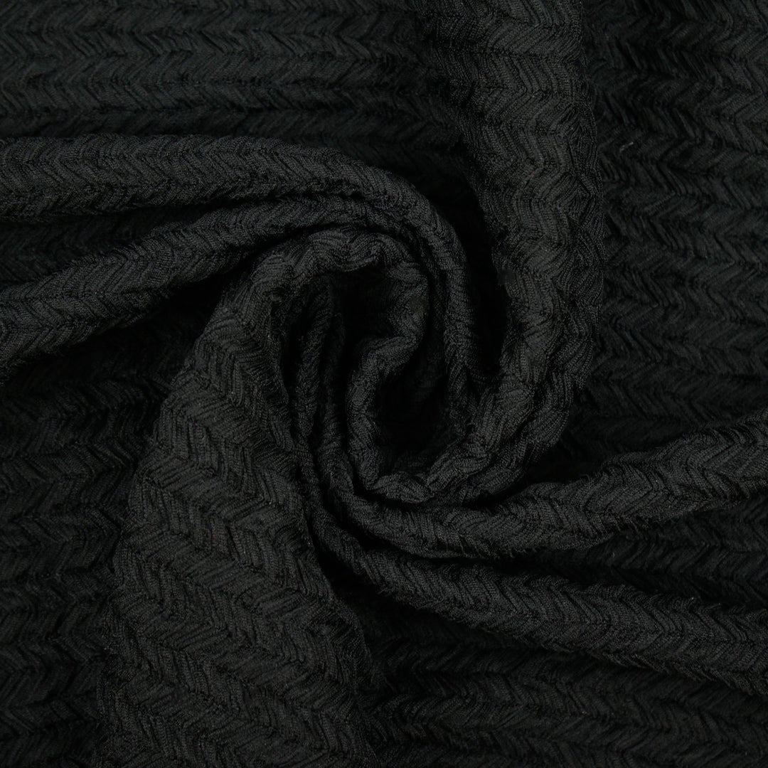 MUSE COLLECTION-CHEVRON KNIT SOLID