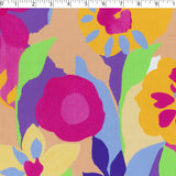 MILA COLLECTION-RAYON POPLIN PRINTS-FLAT FLORAL