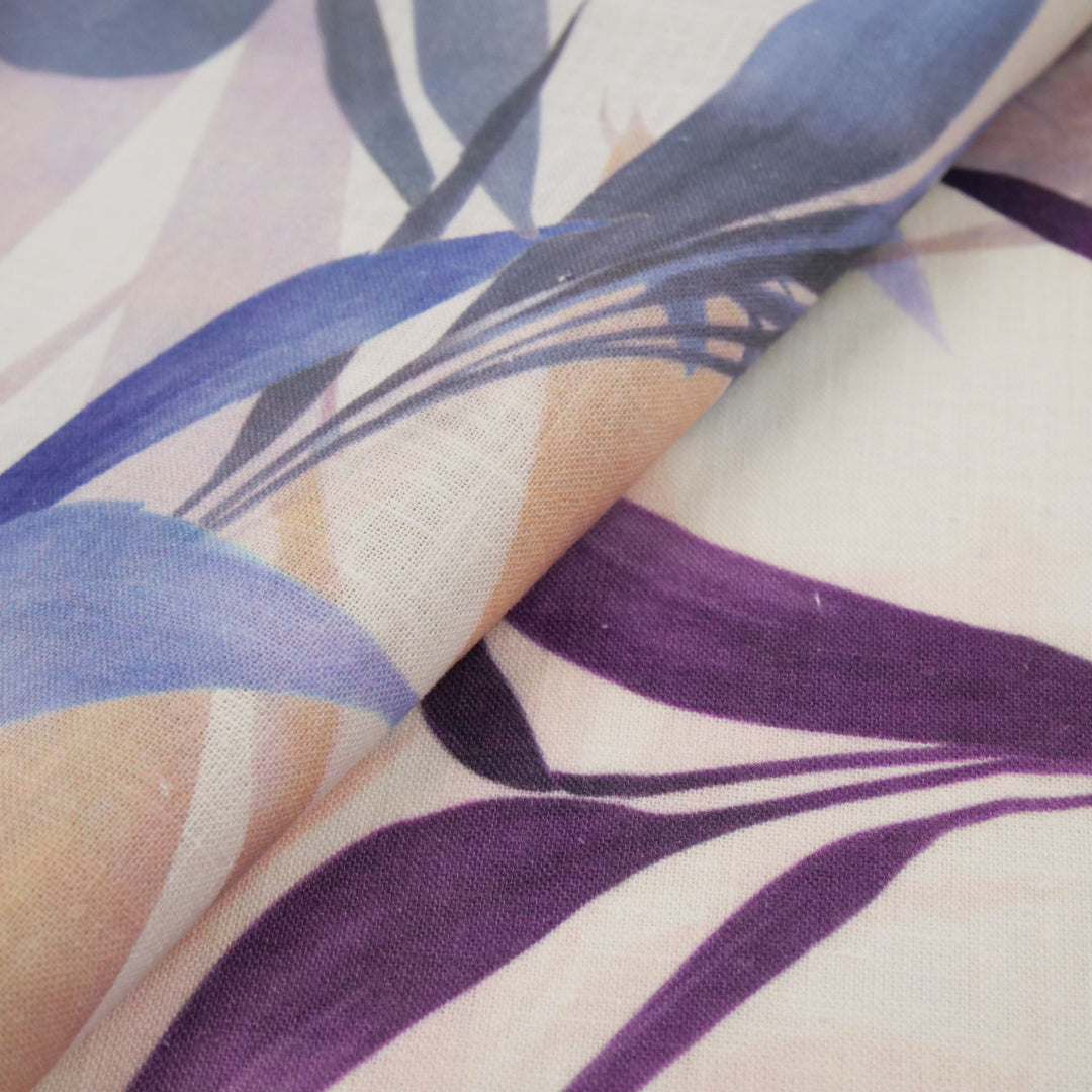 GALWAY - LINEN PRINTS - TROPICAL LEAVES