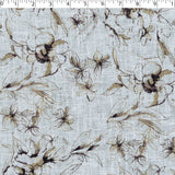 GALWAY - LINEN PRINTS - FLORAL BORDER