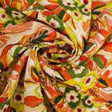 MARLOWE-RAYON VOILE PRINTS-FLORAL BOUQUET