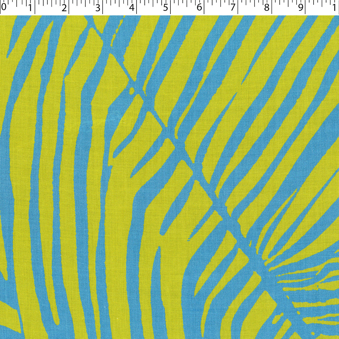 MARLOWE-RAYON VOILE PRINTS-LARGE PALM