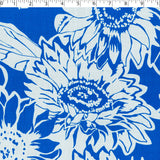 MARLOWE-RAYON VOILE PRINTS-MONOTONE FLORAL