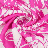 MARLOWE-RAYON VOILE PRINTS-MONOTONE FLORAL