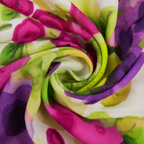 MARLOWE-RAYON VOILE PRINTS-WATERCOLOUR FLORAL