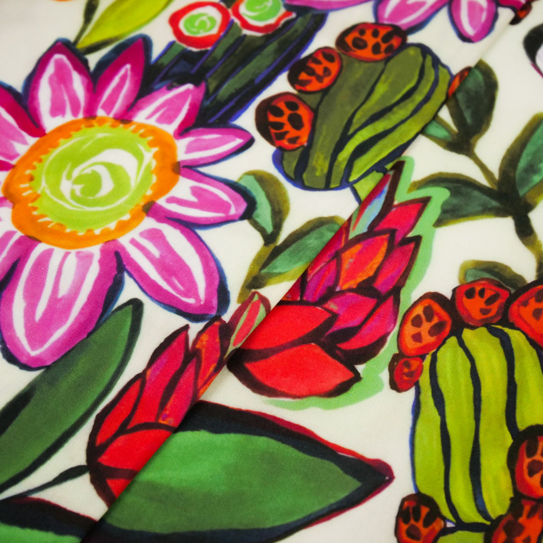 AVERY-COTTON POPLIN PRINTS-FLAT FLORAL