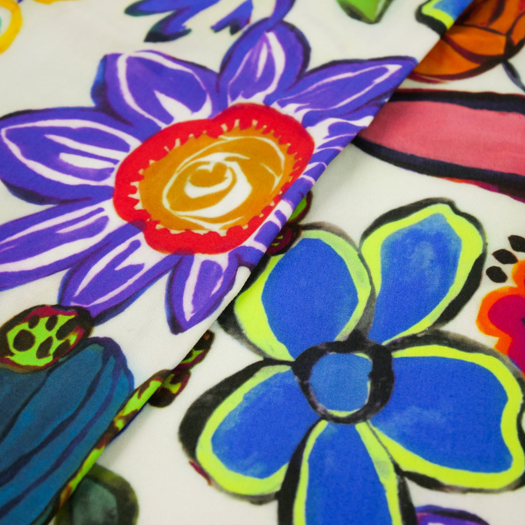 AVERY-COTTON POPLIN PRINTS-FLAT FLORAL