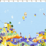 AVERY-COTTON POPLIN PRINTS-SCENIC BORDER