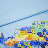 AVERY-COTTON POPLIN PRINTS-SCENIC BORDER