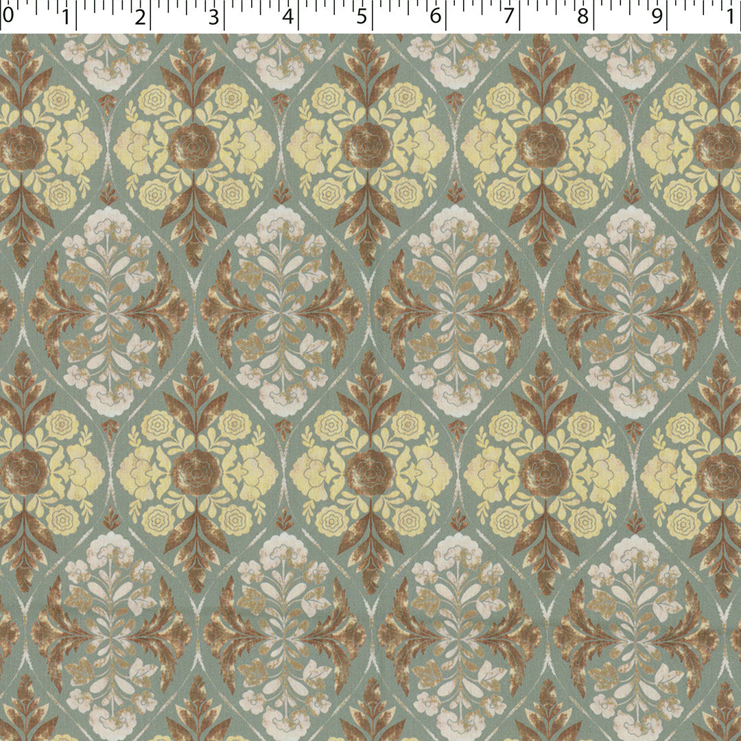 MANSFIELD COLLECTION-COTTON POPLIN PRINTS-ARABESQUE